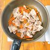 10分で作れる♪ほうれん草と豚肉の中華炒めの工程2