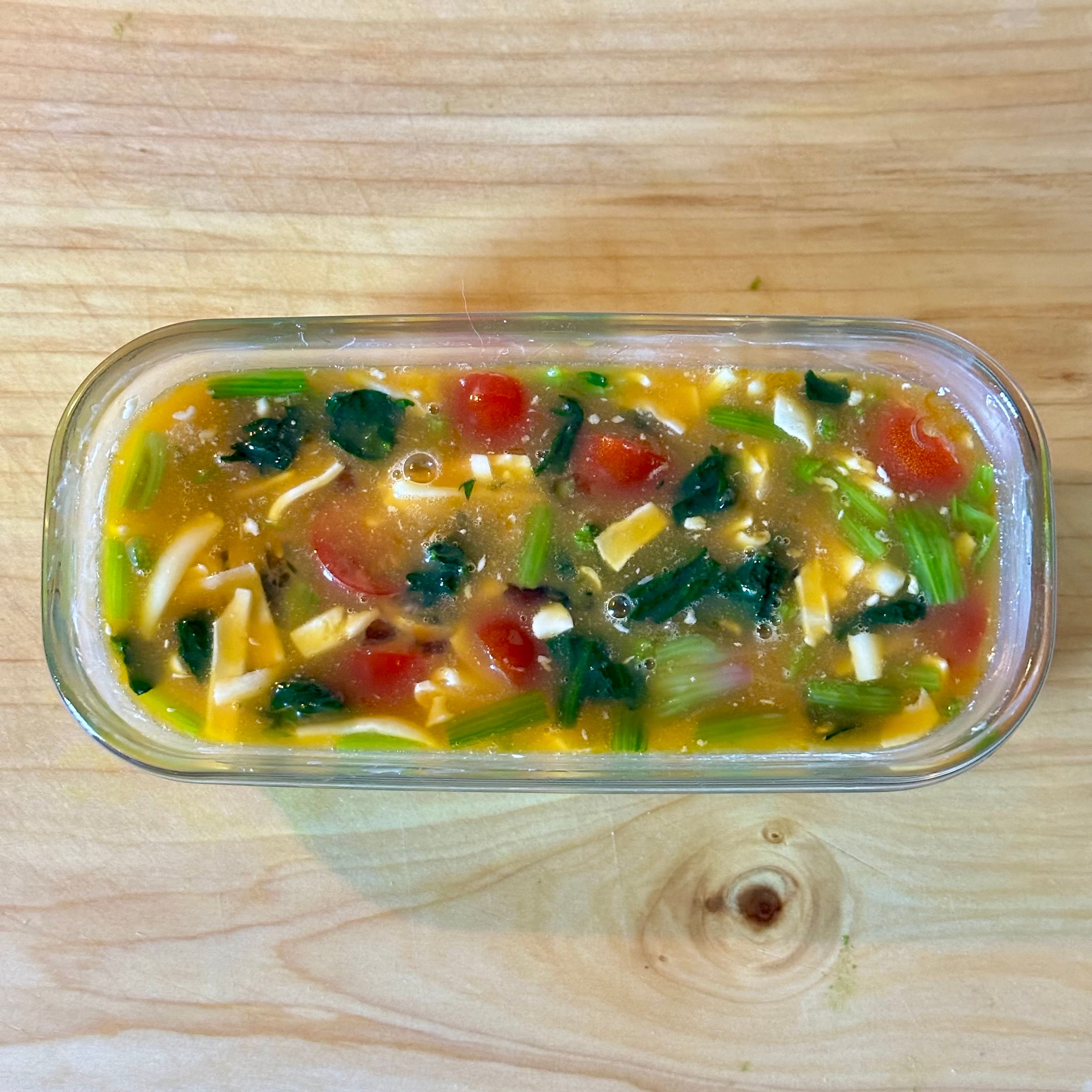 混ぜて焼くだけ作業時間10分☆【カラフルオムレツ】 | レシピサイトNadia