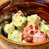 michuの作ってみた!投稿(切って和えるだけ♡『アボカドとトマトのわさび醤油マヨ』)