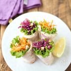 鶏ハムのラペサラダ巻き【低糖質・お弁当】