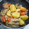 関西では珍しいかな？「豚肉じゃが」の工程5