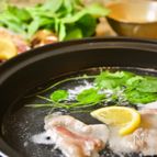 3枚肉とクレソンで塩レモン豚しゃぶ