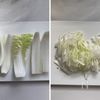 【うま味を活かす♪】塩揉み白菜と米粉のお好み焼の工程2