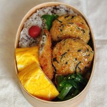 【ひじき入り♪豆腐と鶏肉のふわふわバーグ】ふんわりやさしい♡