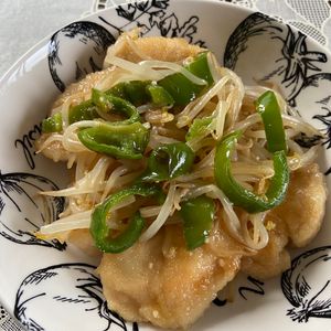 万福の作ってみた!投稿(【 鶏むね肉とピーマンの塩だれ炒め】お肉しっとり♪簡単おかず)