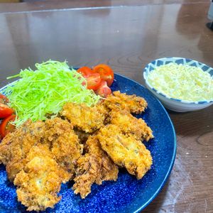 あっこの作ってみた!投稿(【本気めし】縮まずふっくら♪基本のカキフライ)