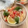 トマトの和風冷製パスタ