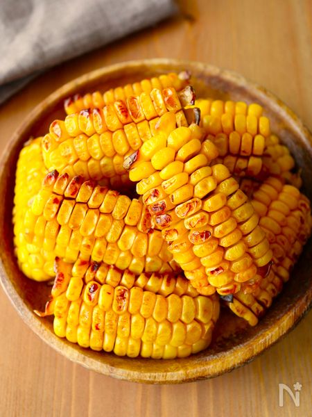 10分で完成！【やみつき焼きとうもろこし】トースターで簡単♩