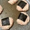 ふわふわ♡豆腐入り鶏つくねの磯辺焼きの工程4