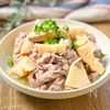 旬おかず♡【白だし香る♩たけのこと豚肉の旨煮】