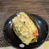 あやきょの作ってみた!投稿(アボカドとカニカマツナのボートサラダ)