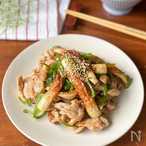 ご飯がすすむ｢豚こまとピーマンの中華炒め｣
