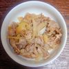 オレンジの作ってみた!投稿(豚こま切れ肉と新玉ねぎの粒マスタード炒め【作り置き】)