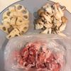 ご飯が進む!豚肉とレンコンのコク旨オイマヨ炒めの工程1
