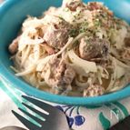 玉ねぎ切ったら和えるだけ！サバ缶のレモンマヨサラダ