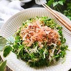 ≪生が嫌いな夫も箸が止まらなかった旨さ≫鍋のお供の豆苗サラダ