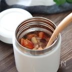 栄養たっぷり！さっぱり♡トマトとツナとお豆の冷製スープ
