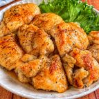 【鶏むねでガーリックペッパー照り焼きチキン】節約にも◎