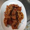 鶏皮坊主の作ってみた!投稿(秋を感じる！やみつき♡【かぼちゃとれんこんの甘辛ごま照り】)