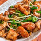【豚こまピーマンもやしのチンジャオロース風】ご飯が進む♬