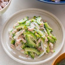 【止まらない美味しさ！】ゴーヤとツナのさっぱりサラダ