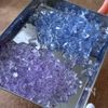 【あじさい色ゼリーtoとろけるパンナコッタ】色粉を使わない!の工程5