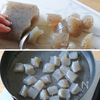 『なすとこんにゃくの甘辛煮』の工程2