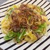 楽ラク手抜キッチン🐶🐾の作ってみた!投稿(お酒がすすむパスタ！豚なんこつとキャベツの和風パスタ)