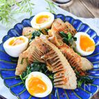 半熟たまご添え
タケノコのさっと煮