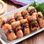 【冷凍作り置き】節約に！美味すぎる！お魚ソーセージフライ