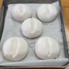 油脂、サイリウムハスクなしご飯のような米粉の丸パンの工程7