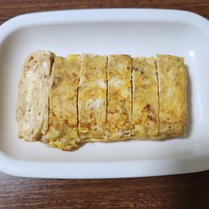 とももの作ってみた!投稿(【チーズおかかのたまご焼き】お弁当、おつまみに)