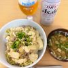 Tsuneaki Okadaの作ってみた!投稿(節約＆簡単【白菜と豆腐のひき肉あんかけ丼】ボリューム満点♪)