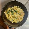 野菜不足を感じたら♪【ほうれんそうのチャーハン】の工程6