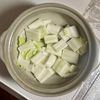 【たらと白菜のしょうが蒸し】冬が旬の2つの食材で♪の工程4
