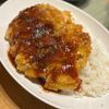 iwackの作ってみた!投稿(【BIGチキンカツレツ】鶏むね肉1枚で♪簡単デミソースがけ)