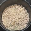 鶏ひき肉とひじきの具だくさん甘辛煮の工程1
