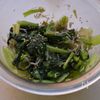 【冷凍作り置き】レンジで！小松菜ちりめん和えの工程2