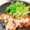 りんの作ってみた!投稿(白だし照り焼き～柚子胡椒マヨソース～)
