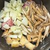 【厚揚げ大根ごぼうのガーリックオイスター炒め】ガッツリ満腹の工程4