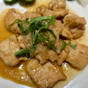 mayu🌹の作ってみた!投稿(調味料これだけ!ポン酢で楽ちん♡【おろしそ甘酢だれチキン】)