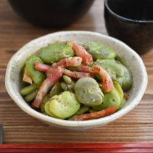 ビールにぴったり！やみつき！そら豆ベーコン