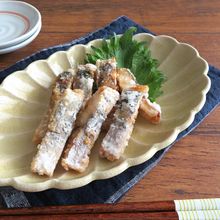 今晩のおかずも☆おつまみも♪あじの竜田揚げ