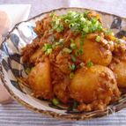 新じゃがのカレー煮。