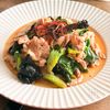 『簡単1人分♪』市販のタレ不使用！豚肉とチンゲン菜の炒め物の工程4