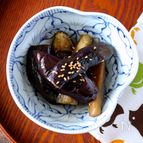 レンジで簡単！茄子ポン。