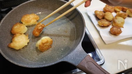 【サクサクふわふわお豆腐ドーナツ】工程4