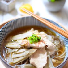 お手軽なのに本格的♩温かい鶏そば