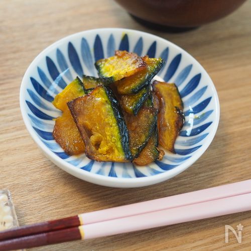 食べる紫外線ケア【グリルカボチャの甘辛あん】