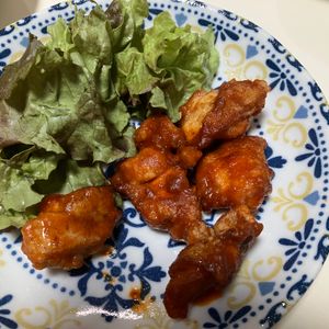 861357の作ってみた!投稿(【旨辛味でご飯が進む】混ぜるだけソースの絶品ヤンニョムチキン)
